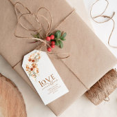 ミニマモダンリスト結婚・テラコッタ ギフトタグ