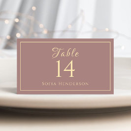 ミニマモダンリスト結婚・パープルの座席表 プレイスカード