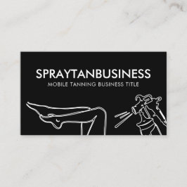 ミニマモダンリスト絵画ラインのタンスプレー 名刺