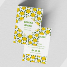 ミニマモダンリスト縦花柄