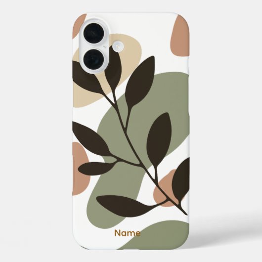 ミニマモダンリスト自然トーン Case-Mate iPhoneケース (裏面)