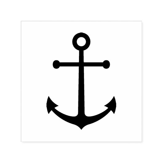 ミニマモダンリスト航海のいかり セルフインキングスタンプ (デザイン)