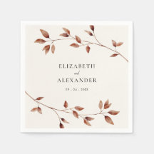 ミニマモダンリスト葉秋の結婚式