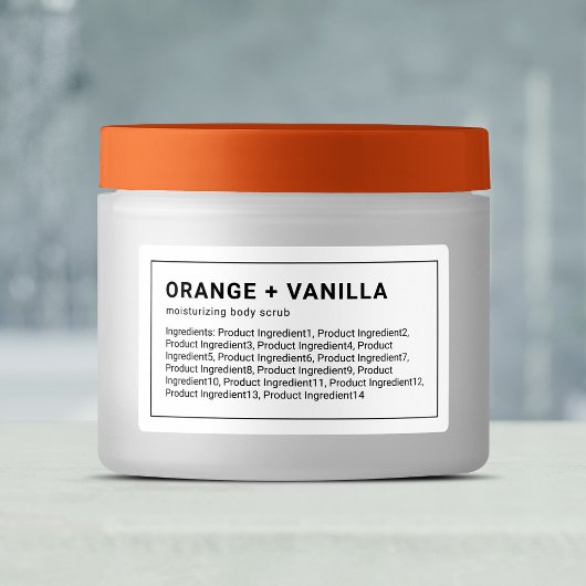 ミニマモダンリスト薄い黒縁どの成分 ラベル