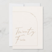 ミニマモダンリスト表25表 招待状 (裏面)