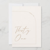 ミニマモダンリスト表31表 招待状 (裏面)