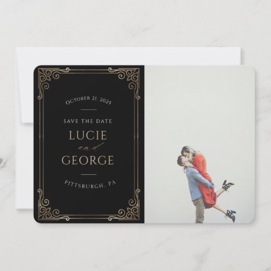 ミニマモダンリスト装飾枠の日付の保存 (正面)