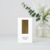 ミニマモダンリスト銅コンサルタストライプント 名刺 (スタンド正面)