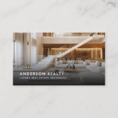 ミニマモダンリスト2枚の写真QRコード&ソーシャルメディア 名刺 (正面)