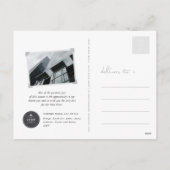 ミニマモダンリスト2023カレンダー新年フォトホール シーズンポストカード (裏面)