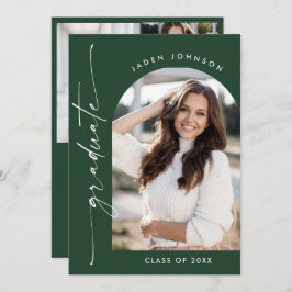 ミニマモダンリスト2 PHOTO卒業パーティー 招待状