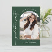 ミニマモダンリスト2 PHOTO卒業パーティー 招待状 (スタンド正面)