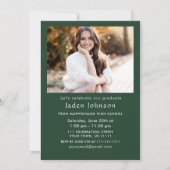 ミニマモダンリスト2 PHOTO卒業パーティー 招待状 (裏面)