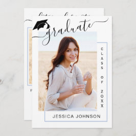 ミニマモダンリスト2 PHOTO卒業パーティー 招待状