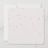 ミニマモダンリスト30th誕生日パーティー、30誕生 招待状 (裏面)