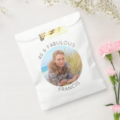 ミニマモダンリスト40 & Fabulous Circle写真 フェイバーバッグ (封をした状態)