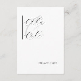 ミニマモダンリスト エンクロージャーカード