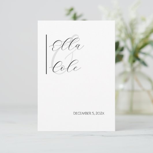 ミニマモダンリスト エンクロージャーカード (スタンド正面)