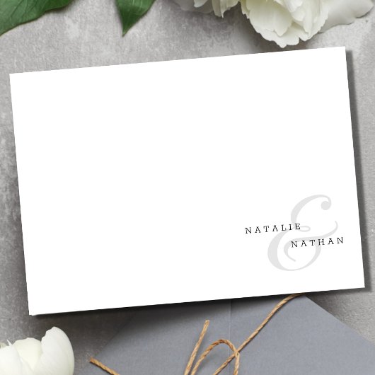 ミニマモダンリスト・カップルの対応 ノートカード