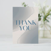 ミニマモダンリスト サンキューカード (スタンド正面)