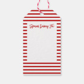 ミニマモダンリスト・ジョイ・クリスマス ギフトタグ (裏面)