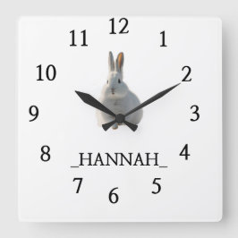 ミニマモダンリスト スクエア壁時計