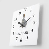 ミニマモダンリスト スクエア壁時計 (傾斜)