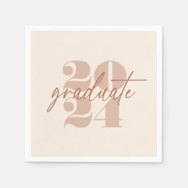 ミニマモダンリスト・ソアリング卒業 |カプチーノクリーム スタンダードカクテルナプキン