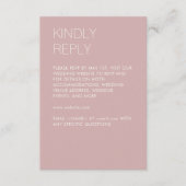 ミニマモダンリスト・ダスティバラ結婚ズ 出欠カード (正面)