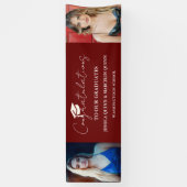 ミニマモダンリスト・ツインズ卒業写真パーティー 横断幕 (縦)