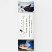 ミニマモダンリスト・ツインズ卒業写真パーティー 横断幕 (縦)