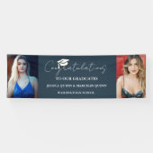 ミニマモダンリスト・ツインズ卒業写真パーティー 横断幕 (横)