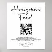 ミニマモダンリスト・ハネムーン結婚基金のサイン ポスター (正面)