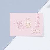 ミニマモダンリスト・バニー サンキューカード