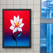 ミニマモダンリスト・フラワーアート ポスター