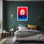 ミニマモダンリスト・フラワーアート ポスター