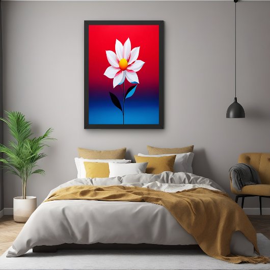 ミニマモダンリスト・フラワーアート ポスター