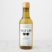 ミニマモダンリスト・ブラックのグ頼ロムスマン提案 ワインラベル (正面)