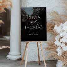 ミニマモダンリスト・ブラック結婚ズ・ウェルカム