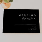 ミニマモダンリスト |ブラック結婚ズ ゲストブック