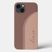 ミニマモダンリスト・ボホアルチパーソナライズされた Case-Mate iPhoneケース (裏面)