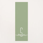 ミニマモダンリスト・モノグラム ヨガマット (正面)