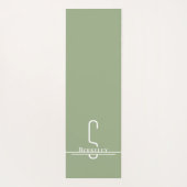 ミニマモダンリスト・モノグラム ヨガマット (裏面)