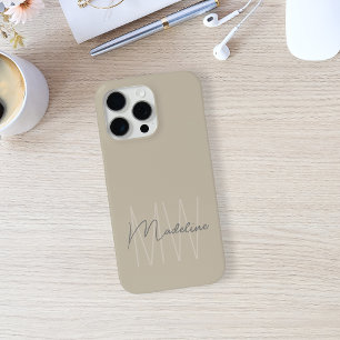 ミニマモダンリスト・モノグラム iPhone 15 PRO MAXケース
