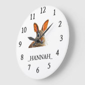 ミニマモダンリスト ラージ壁時計 (傾斜)