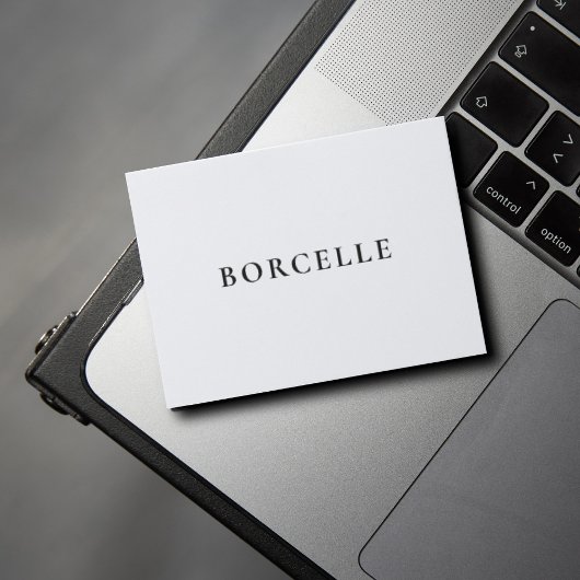 ミニマモダンリスト 名刺