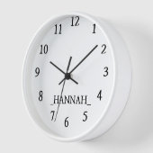 ミニマモダンリスト 壁時計 (傾斜)