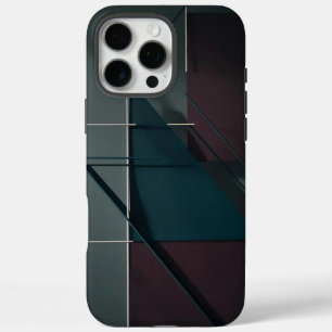 ミニマモダンリスト – 抽象芸術ジオメトリックiPhoneケース iPhone 16 Pro Maxケース