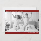 ミニマモダンリストB&W写真 シーズンカード (正面)