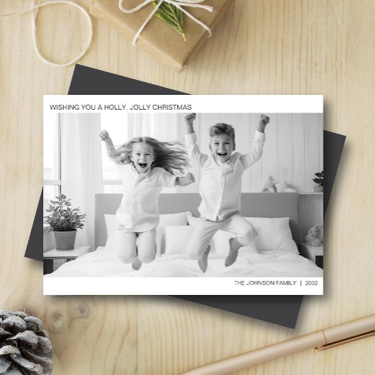 ミニマモダンリストB&W写真 シーズンカード